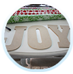 Create a DIY Joy pallet sign.