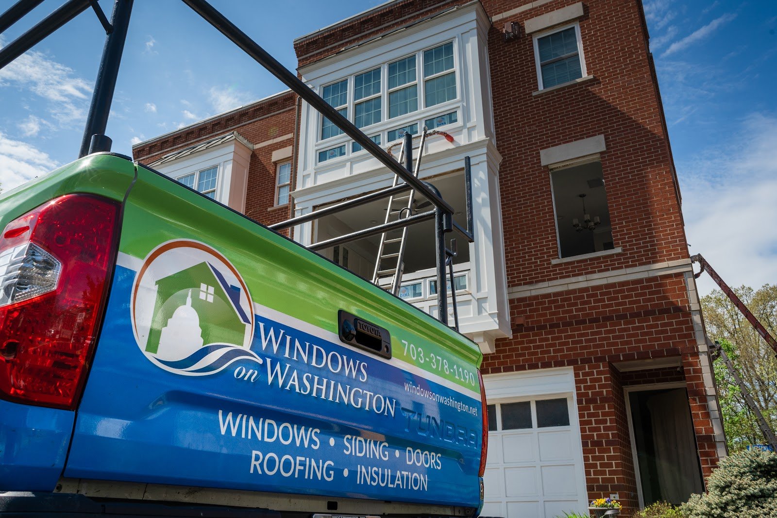 window replacement project in VA by Windows on Washington